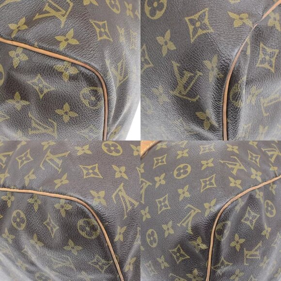 LOUIS VUITTON Sac Souple 45 Travel Hand Bag Monogram Leather BN - Picture 7 of 13